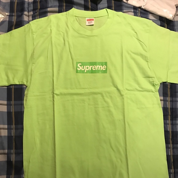 supreme apple shirt